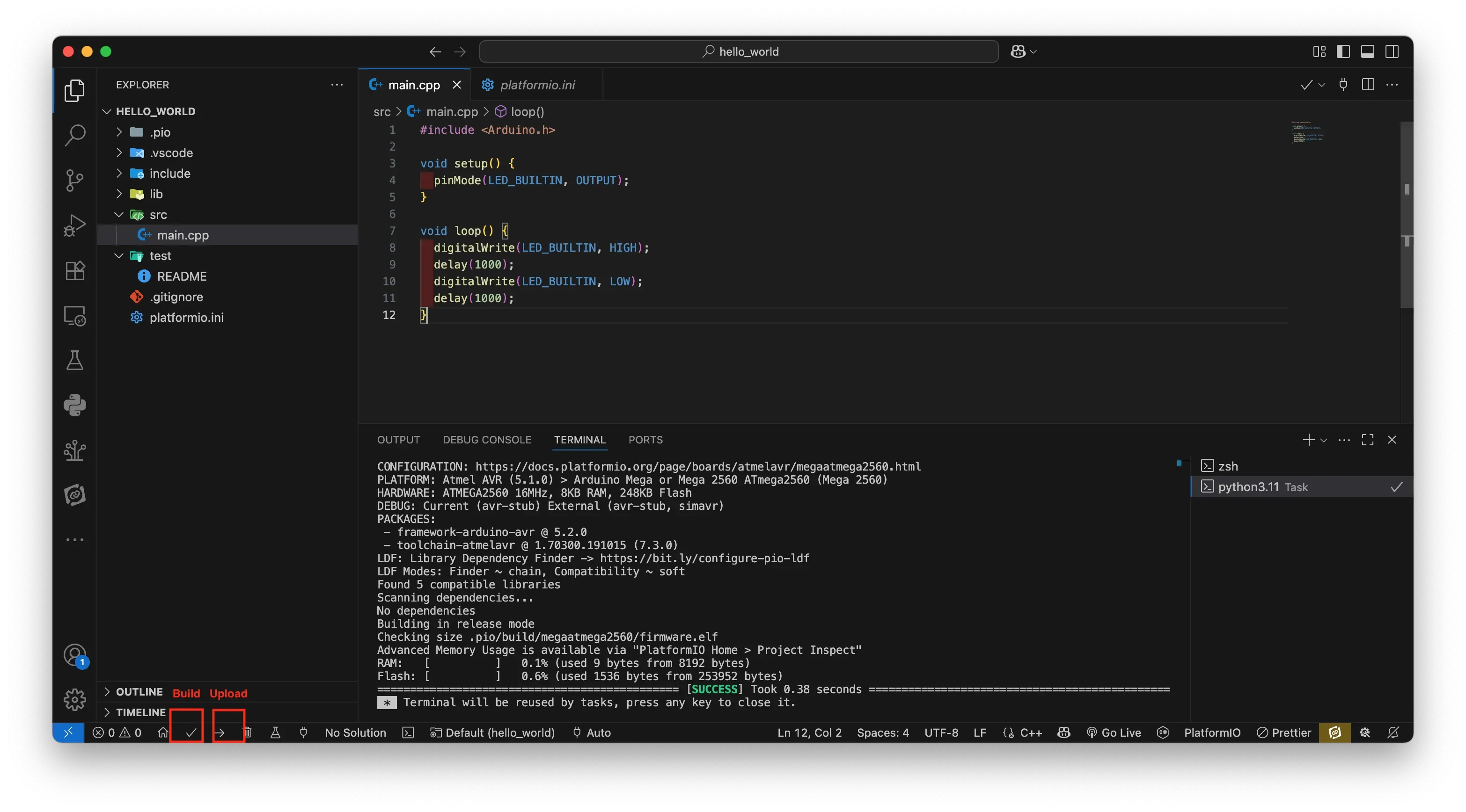 Platform IO interface