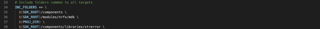  Header file folders in Makefile 